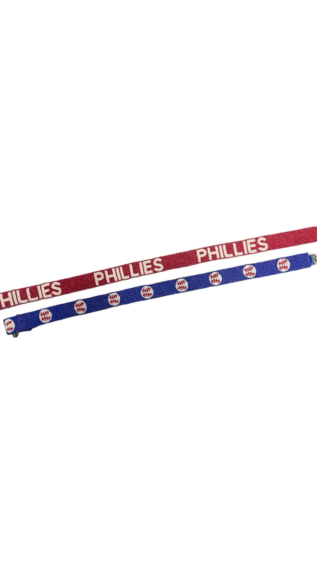 Game Day, Beaded Bag Strap, Clear Bag Strap, Football Strap