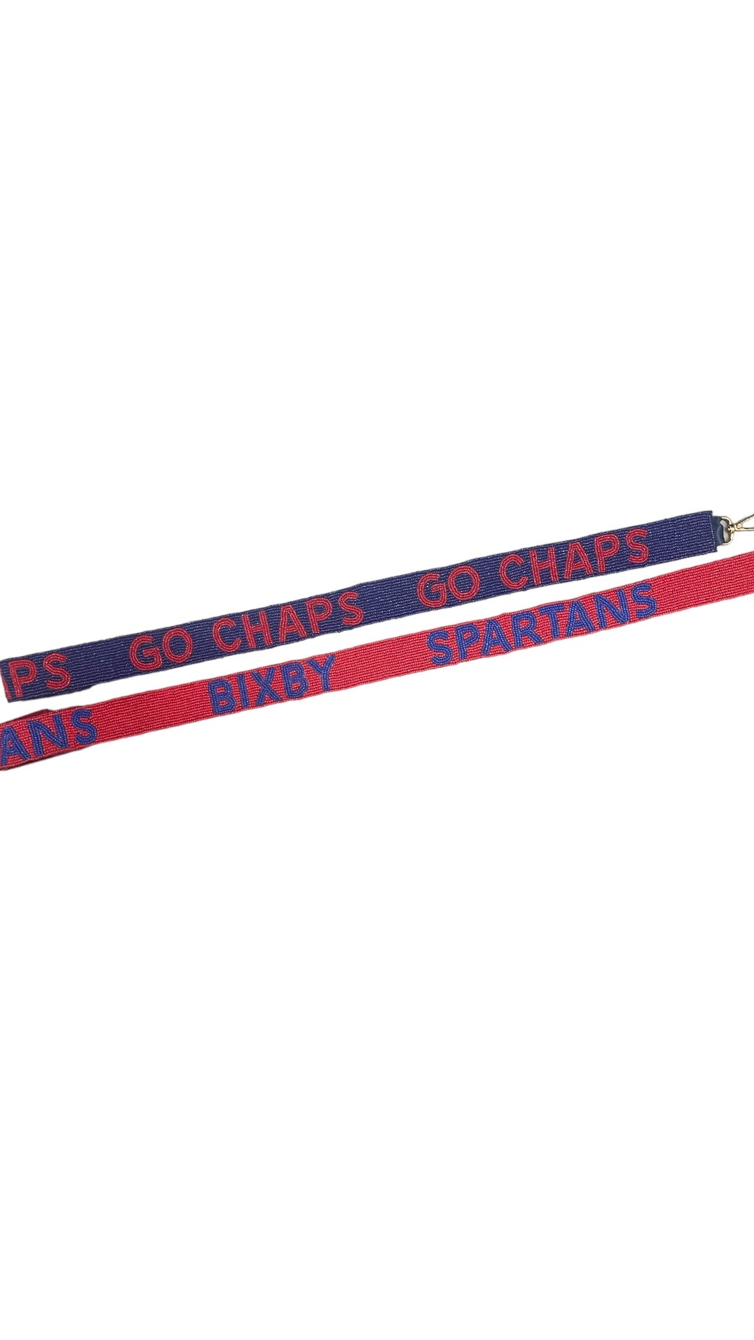 Game Day, Beaded Bag Strap, Clear Bag Strap, Football Strap