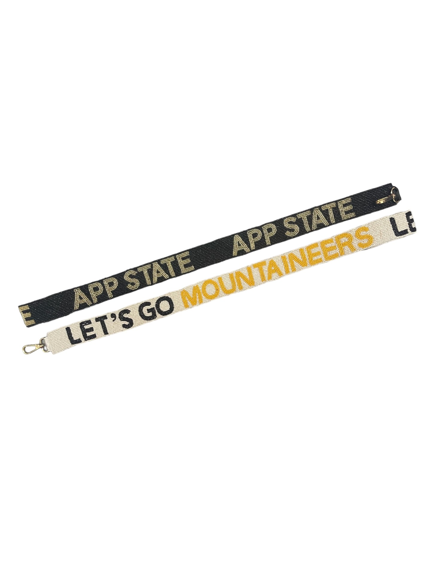 Game Day, Beaded Bag Strap, Clear Bag Strap, Football Strap