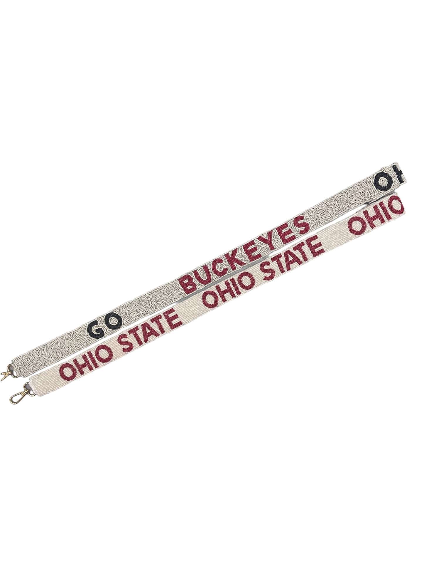 Game Day, Beaded Bag Strap, Clear Bag Strap, Football Strap